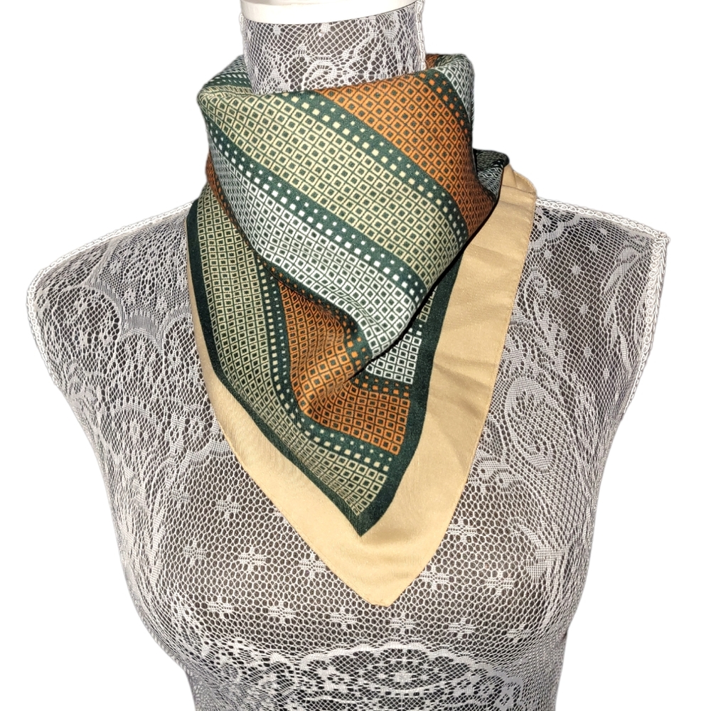 Italian Square scarf.